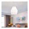 DXYC Living Room Bedroom Modern LED Chandeliers White Hanging Chandelier Fixture Height Adjustable Dining Room Kitchen Island Pendant Light for Hallway Bar Cafe view 2