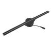 3D Hologram Fan with 224 LED Light Beads, Tabletop Holographic LED Ceiling Skylight Night Light 16.5in 2000 X 224 3D Projector for Business Store Advertising Party Shop (US