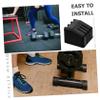4pcs Fitness Equipment Accessories Pad Caster Cups Furniture Savers Protector Adjustable Dumbbells Furniture Caster Cup Chair Leg Floor Protectors Pulley Ankle Straps Plastic Black view 4