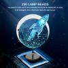Hologram Fan, 27cm 3D Naked Eye Hologram Projector Fan Holographic LED Fan Holographic Fan Advertising Display with Cover for Commercial Business Store Shop Party Bar Signs (US view 3