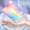 Case for 6.8" Kindle Paperwhite (11th Generation 2024/2023/2021), PU Leather Kindle Case Adjustable Stand with Auto Sleep/Wake Cover for Kindle Paperwhite Signature Edition, Rainbow view 4
