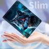 Case for 6.8" Kindle Paperwhite (11th Generation 2024/2023/2021), PU Leather Kindle Case Adjustable Stand with Auto Sleep/Wake Cover for Kindle Paperwhite Signature Edition, Angry Blue Wolf view 4