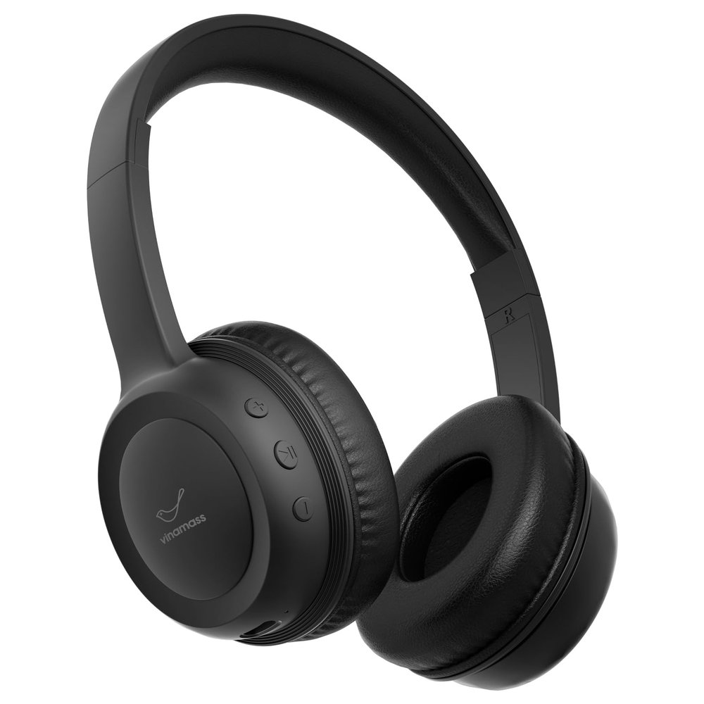 vinamass Kids Bluetooth Headphones,Kids Wireless Headphone with 85dBVolume Limiter, 30H Playtime, Adjustable Headband,Over-Ear Headphones for Kid School Online Class Travel