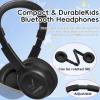 vinamass Kids Bluetooth Headphones,Kids Wireless Headphone with 85dBVolume Limiter, 30H Playtime, Adjustable Headband,Over-Ear Headphones for Kid School Online Class Travel view 2