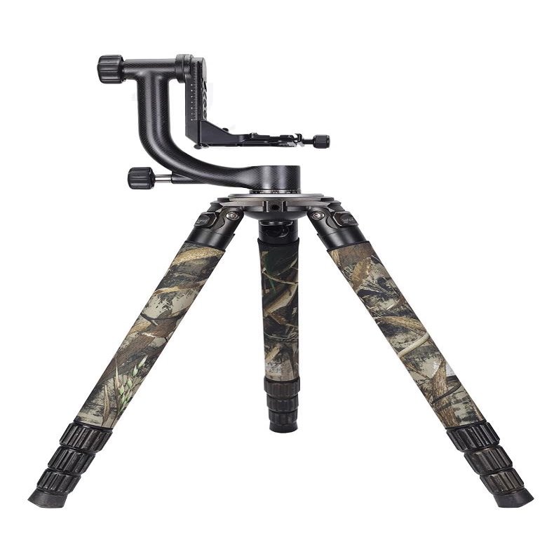 CHASING BIRDS Camouflage Waterproof Tripod Protective Cover for LEOFOTO LM/LP/LQ/LS/LX Tripod Leg Protective Cover (LX-284CT, Reed Camouflage)