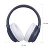 BAMINI Space Active Noise Cancelling Headphones, Wireless Over-Ear Bluetooth 5.0 Headphones with 50H Playtime, Adjustable Volume Limit (75/85/94dB), Ideal for Study, Travel, and Home Office (Blue) view 3