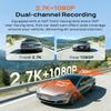 70mai Dash Cam Front and Rear A510,1944P+1080P with STARVIS 2 IMX675 and 64GB Card, Dash Camera for Cars, 4G LTE Support, ADAS, Built-in GPS WiFi, APP Control, HDR, 24H Parking Mode, Loop Recording view 4