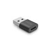 Hama USB-A to USB-C Adapter, SuperSpeed Plus 10Gbps, 2-Port, Black view 1