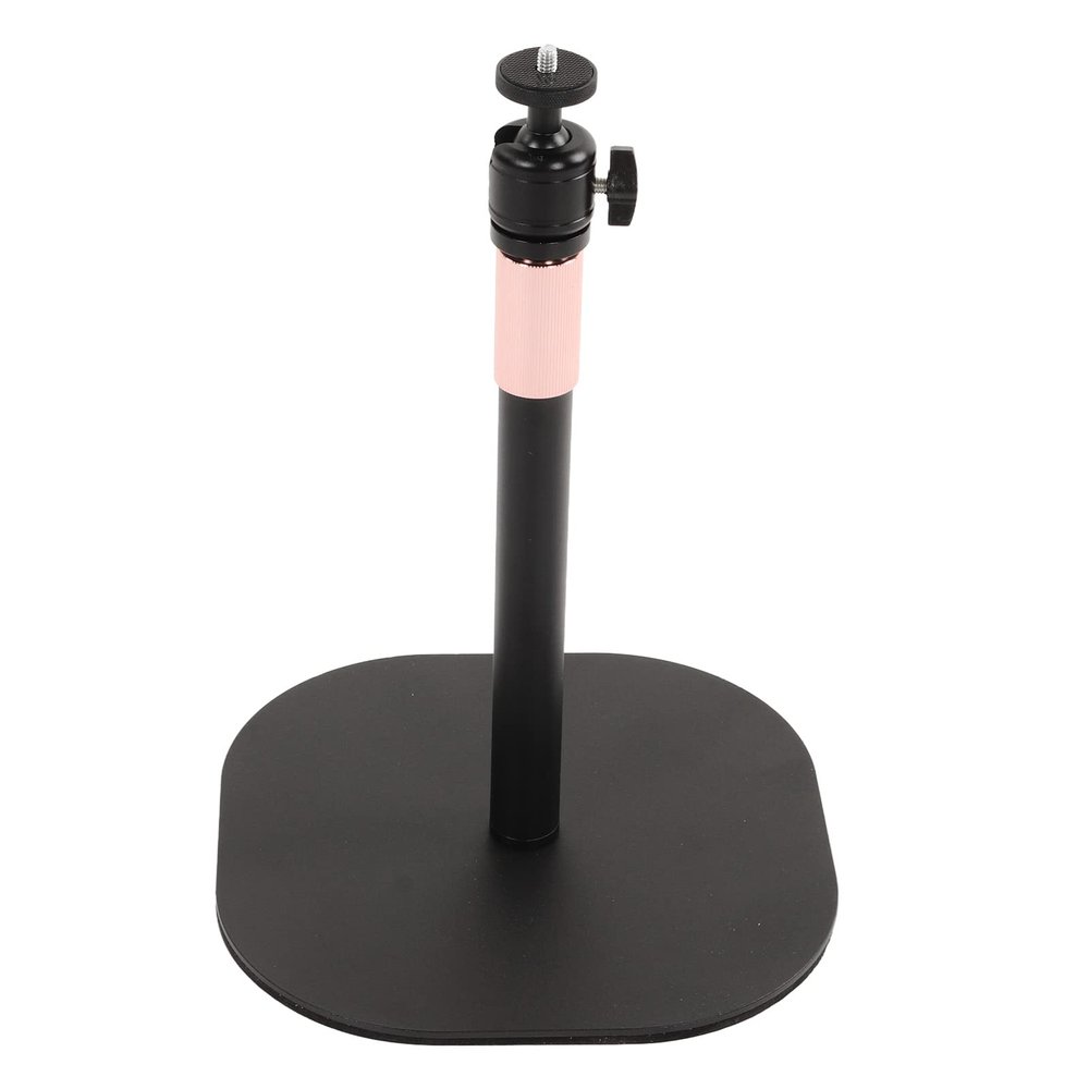 Camera Floor Stand Kit, Alloy Steel Chassis, Easy Assembly, Stable Structure, Good Compatibility, Adjustable Camera Stabilizer for Phone Projectors (Large Stabilizer 5KG Capacity)