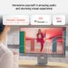 ASUS ZenScreen 27 4K USB-C Smart Monitor (MS27UC) - UHD (3840 x 2160) IPS, 99% sRGB, GoogleTV, Harman Kardon Speakers, USB-C 90W PD, USB Hub, Wireless Display, Netflix and YouTube, 3 yr Warranty view 3
