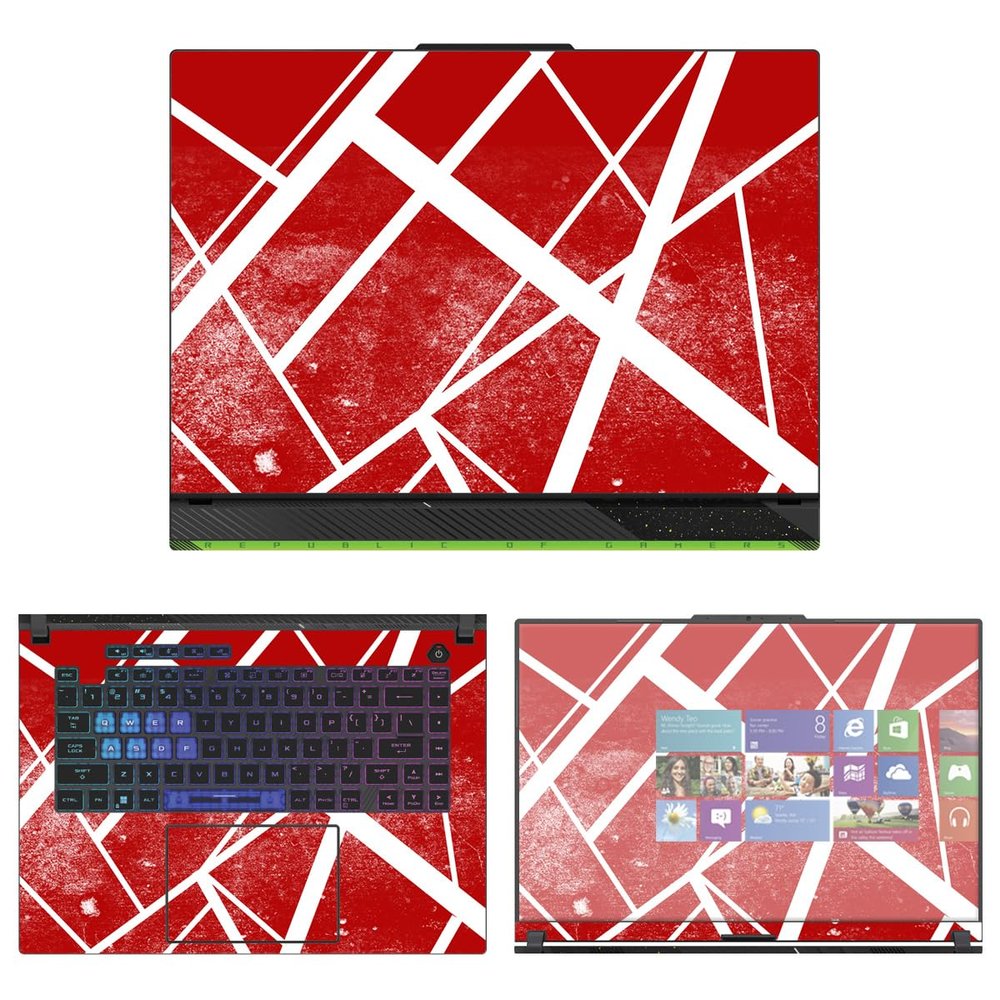 Decalrus - Protective Decal Sticker for The ASUS 16 Republic of Gamers Strix G614 (16" Screen) case Cover wrap ASrog16strix_G614-131