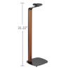 ynVISION.DESIGN Premium Wooden Walnut Floor Stand Compatible with Sonos Era 100 and Era 300 (Black) (Pack of 2) view 2