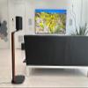 ynVISION.DESIGN Premium Wooden Walnut Floor Stand Compatible with Sonos Era 100 and Era 300 (Black) (Pack of 2) view 4