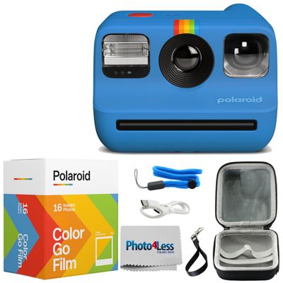 Polaroid Go Generation 2 - Mini Instant Film Camera - Blue (9147) - Only Compatible with Go Film