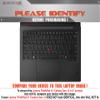 Decalrus - Protective Decal Sticker for The Lenovo ThinkPad X1 Carbon (12th Gen.) (14" Screen) case Cover wrap LEthkpadX1carbon_12th-38 view 2