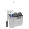 Extreme Max 5001.6368 Grease Gun Holder with Spare Cartridge Slot  Wall-Mount Aluminum Rack for Garage, Shop, Race & Enclosed Trailers, Toy Haulers  Silver view 1