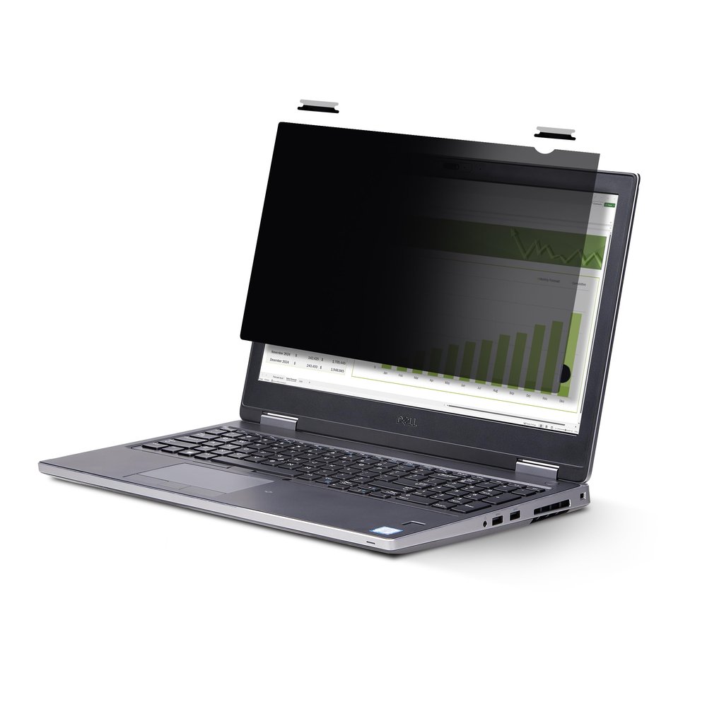 StarTech.com 12.5-inch 16:9 Flip-Up Privacy Screen with Touch, Laptop Security Shield, Anti-Glare Blue Light Filter