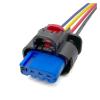 DLAHPJPT Automotive Electrical connectors 4Pin Auto Ignition Coil High Voltage Package pl*-UG Connector Wire Harness Fit Compatible 1.6T 1-2296696-1 1-2203773-1(1 Pc) view 3