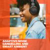JBL Tune 670NC - Adaptive Noise Cancelling with Smart Ambient Wireless On-Ear Headphones, Up to 70H Battery Life with Speed Charge, Lightweight, Comfortable and Foldable Design (Blue) (Renewed) view 4