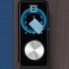 PGNEX Control Unlocking Recognition Fingerprint Waterproof Smart Door Lock(Gray) view 2