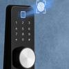 PGNEX Control Unlocking Recognition Fingerprint Waterproof Smart Door Lock(Gray) view 3