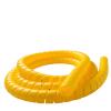 ELLANA Spiral Protector 1 Meter Car Washer Hose Casing Flame Retardant Wrap Sleeving Decorative Spiral Protective Cover for Hydraulic Tubing Wraps Cable(Yellow,8mm Inside Diameter) view 1