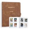256 Pockets Photo Album for Polaroid, for Instax Mini 11 12 9 8+ 8 7+ Instant Camera, for KODAK Step/Canon IVY/HP Sprocket Color Photo Printer (Brown) view 1