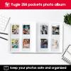 256 Pockets Photo Album for Polaroid, for Instax Mini 11 12 9 8+ 8 7+ Instant Camera, for KODAK Step/Canon IVY/HP Sprocket Color Photo Printer (Brown) view 3