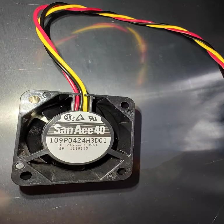 109P0424H3D01 DC24V 0.095A 4028 4cm 3-Wire Inverter Cooling Fan