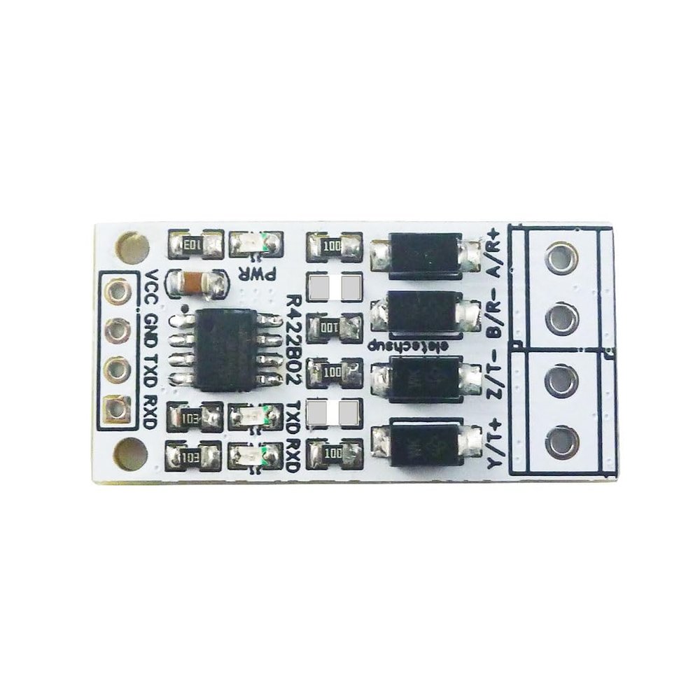 eletechsup 5V 3.3V UART PWM GPIO Digital Signal Full-Duplex Transceiver, RS232 TTL to RS422 Converter Module for Raspberry Pico Pi Zero (No Pin)