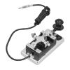Asixxsix Morse Code Key, Morse Code Telegraph Key, Morse Code CW Telegraph Hand Heavy Key Short W ave Radio Communication Teaching Aids, for Physical Experimental Teaching, Asixxsixtvzs823xb4 view 1