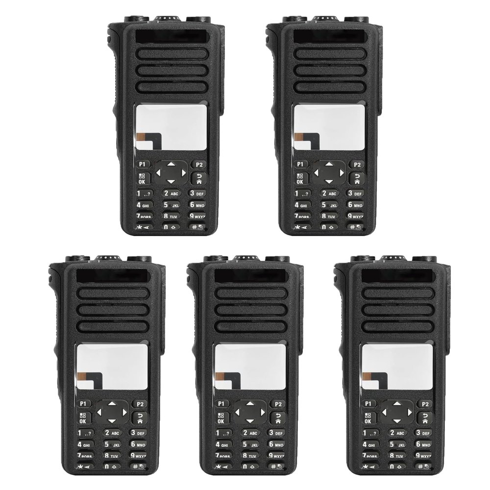 Amazingxiax 5Pack Housing Case Front Cover Repair Kit for XPR7550E XPR7580E XIR P8668i P8660i DP4800E DP4801E DGP8550E Radio