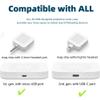 BASSIRY Anti-Lost Clear Cover Case Compatible with Square Reader 2nd Generation, 1st Generation, Case for Square Reader Magstripe with 3.5mm Headset Jack or Lightn Connector (2packs, Black view 2