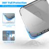 BASSIRY Anti-Lost Clear Cover Case Compatible with Square Reader 2nd Generation, 1st Generation, Case for Square Reader Magstripe with 3.5mm Headset Jack or Lightn Connector (2packs, Black view 4