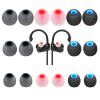 TSZYYM Earbud Tips Ear Bud Tips Soft Anti Slip Washable and Reusable Silicone Replacement Earbud Tips Fit Most in-Ear Earbuds(Inner Hole 3.8mm -5.1mm) 18pcs S M L view 1