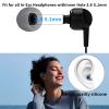 TSZYYM Earbud Tips Ear Bud Tips Soft Anti Slip Washable and Reusable Silicone Replacement Earbud Tips Fit Most in-Ear Earbuds(Inner Hole 3.8mm -5.1mm) 18pcs S M L view 4