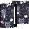 for Kindle 10th Generation 2019 Case, Slim PU Leather Kindle Cover 10th Generation, Adjustable Stand with Auto Sleep/Wake Smart Cover (Not fit Kindle Oasis or Kindle 2022), Galactic Cat view 1