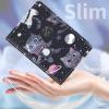 for Kindle 10th Generation 2019 Case, Slim PU Leather Kindle Cover 10th Generation, Adjustable Stand with Auto Sleep/Wake Smart Cover (Not fit Kindle Oasis or Kindle 2022), Galactic Cat view 4