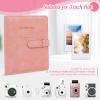 Ablus 256 Pockets Photo Album for Polaroid SnapTouch Zip Mint Cameras Printers, for Instax Mini 11 12 9 8+ 8 LiPlay Instant Camera Film, Mini Link SP-1 Printer (Pink) view 4