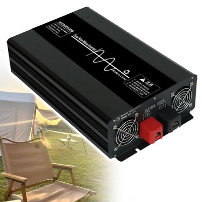 3500W 4500W 7000W Car Inverter DC 12V to AC 240V Pure Sine Wave Power Inverter with LCD Display, for Motorhomes Truck Boat Camping,12V to 120V-4500W