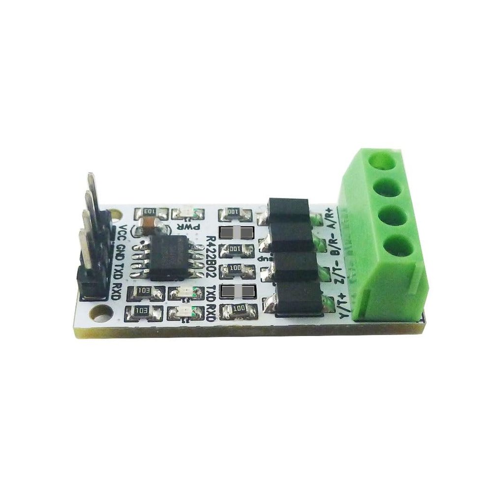 eletechsup 5V 3.3V UART PWM GPIO Digital Signal Full-Duplex Transceiver, RS232 TTL to RS422 Converter Module for Raspberry Pico Pi Zero (with Pin)