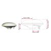 Glomora STRF GJD7101 All Band Antenna High Accuracy 1154 1300MHz 1551 1615MHz External Survey Antenna, Glomoram5s23pb4tu view 2