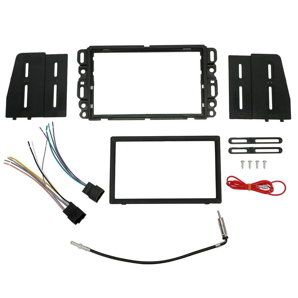 Kojem Double Din Car Radio Installation Dash Kit Compatible with 2006-2014 Buick Chevrolet Chevy GMC Pontiac Saturn Suzuki Replacement for 95-3305 Car Radio Stereo Dash Bezel Wire Harness Antenna
