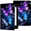 Case for 6" All-New Kindle (11th Generation, 2022 Release),Slim PU Leather Kindle 2022 E-Reader Adjustable Stand with Auto Sleep/Wake Smart Cover for Amazon Kindle Case 6 inch,Two Butterflies Purple view 1