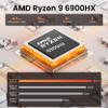 Beelink EQR Mini PC AMD Ryzen 9 6900HX (8C/16T up to 4.9GHz), Radeon 680M, 24GB DDR5 RAM 1TB SSD, Built-in 85W PSU/Dual LAN/WiFi 6/Triple 4K Output/Ultra-Quiet, Office Desktop Computer view 2