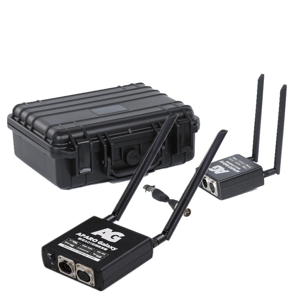 APARO Galaxy AG1-K2 Wireless Transceiver System Lumenrdio Wireless 1x 512 Channel/DMX/RDM