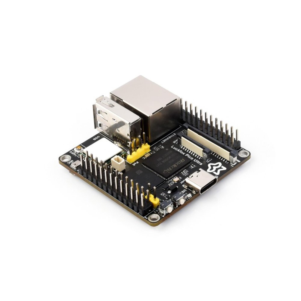 TUOPUONE Pico Ultra RV1106 Linux Micro Development Board Integrates ARM Cortex-A7/RISC-V MCU/NPU/ISP Processors with WFi Not Included PoE Module