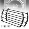 NuIth 10 Inch Metal Subwoofer Grill, 4 bar Audio Speaker Grill Cover Protector, 10 Inch Black Car Bar Grille Sub Grill Cover, 10 Inch 4 Bar Loudspeaker Grill 2PCS view 1