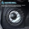 NuIth 10 Inch Metal Subwoofer Grill, 4 bar Audio Speaker Grill Cover Protector, 10 Inch Black Car Bar Grille Sub Grill Cover, 10 Inch 4 Bar Loudspeaker Grill 2PCS view 3