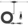 CHHLIUT Universal FM Radio Dipole Antenna, 75 Ohm, 16ft, Screw F Male Plug for Home AV Audio Stereo Receiver Indoor view 1